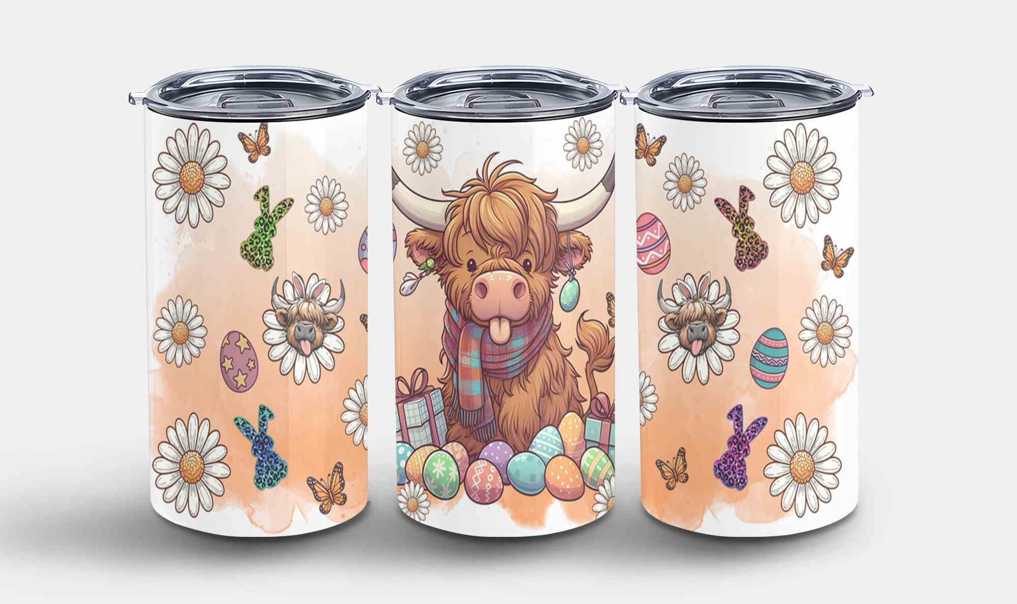 Highland Cow Easter-10374